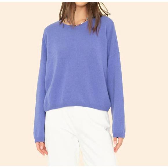 NEW XIRENA lela sweater in blue fin - Picture 1 of 4